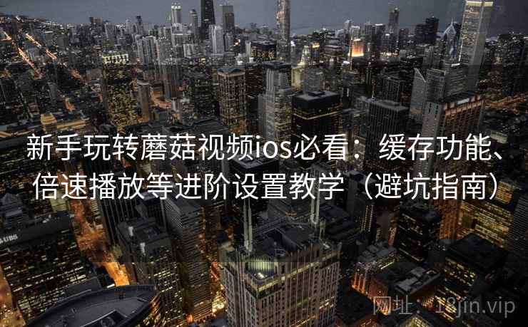 新手玩转蘑菇视频ios必看：缓存功能、倍速播放等进阶设置教学（避坑指南）