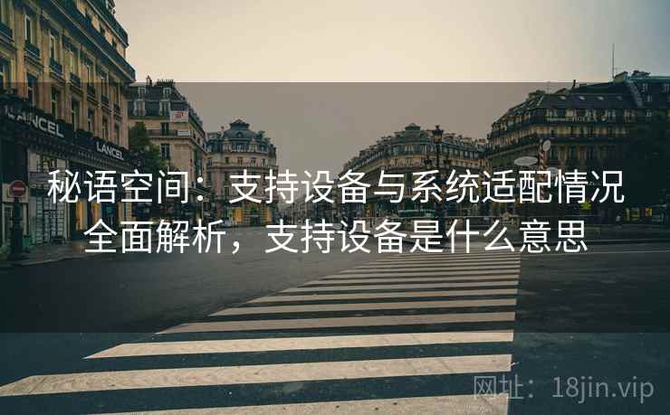 秘语空间：支持设备与系统适配情况全面解析，支持设备是什么意思