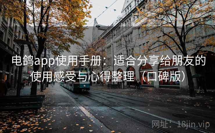 电鸽app使用手册：适合分享给朋友的使用感受与心得整理（口碑版）
